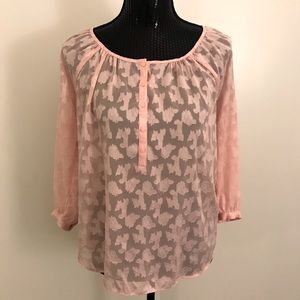 🌶 (3 For $25) Sheer LC Floral Top